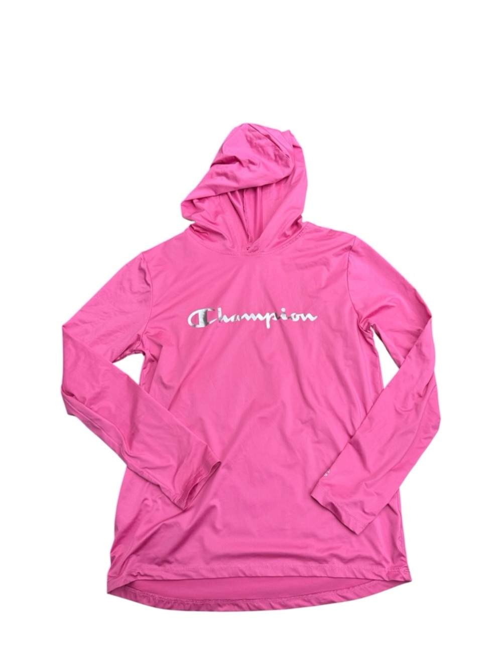 Champion Girls Hot Pink Hooded Swim Top